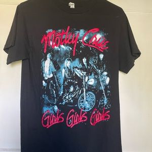80s Motley Crue Band Tee